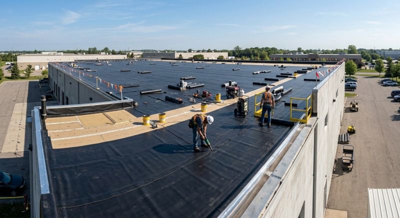 Flat Roof Installation