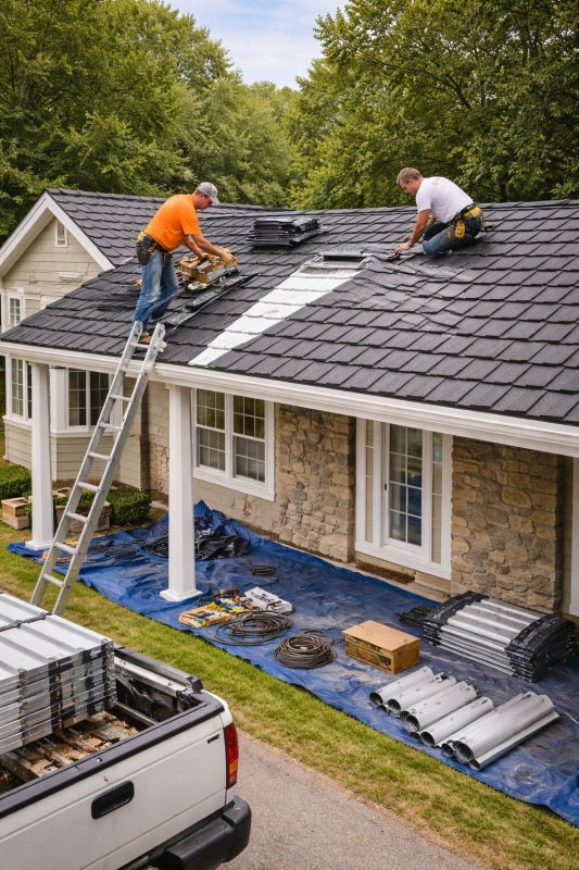 Sheet Roofing Installation