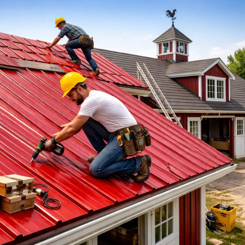 Tin Roof Installation